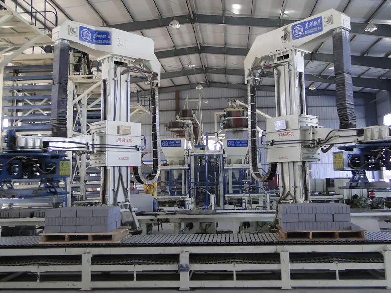Linie de producție de cărămidă solidă